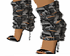 gray camo heels