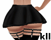 Skirt and Stocking Black