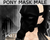 +KM+ Pony Mask Blk M