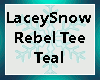 {LS} Rebel Tee Teal