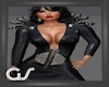 GS Sexy Leather Dress
