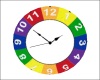 Rainbow Clock (working)