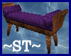 ~ST~Purple Pattern Bench