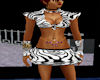 Zebra Cheerleader OF