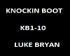 Luke Bryan Knockin Boots