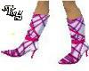 Purple/Pink Swirl Boots