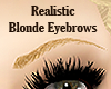 Realistic Blonde Eyebrow