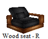 Leather Wood Chair - R