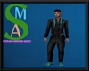 Teal Suit Shoes