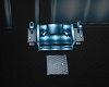 Blue couch set