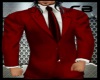 CB SUIT RED WHITE SHIRT