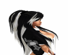 Black White Raven Hair