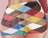 E*Colors Patchwork Skirt