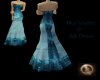 [xTx]Blue L&S long Dress
