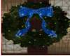 christmas wreathe blue 