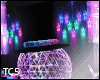 Neon snowman