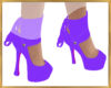 violet party shoes