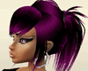 Q  purple hairstyle