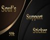 Support Sticker 50k