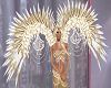 Lg Gold Angel Wings