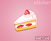 M) pixel cake