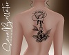Back Tattoo flower