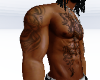 body+tatoo lion