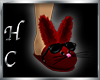 [HC]Bunny Slippers Red