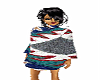 S. American Style Poncho