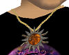 Amber Sun Necklace