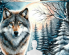wolf background 3