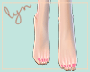 -Lyn-Sleepy Pink Feet