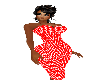 Sassy Red/White Dress
