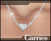 C Diamond Necklace