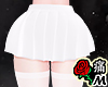 蝶 White Skirt + Socks