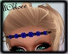 {C}Blue Rose Headband