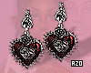 Y2K Heart Earrings