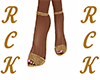 RCK§Gold Shoe