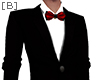 [B] Suit + Red Bowtie