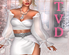TVD: NATALIE DRESS WHITE