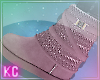 K Style Pink Winter Boot