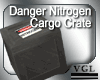 Danger Nitrogen Crate
