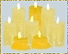 Kawaii Yellow Candles