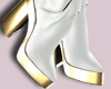 High Boots WHITE&GOLD