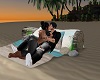 Beach Log Kiss♥