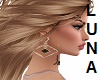 BEIGE AND BROWN EARRINGS