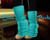 blue sweater boots