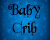 Crib No Baby Blue Heart