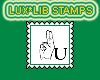 Sign Language U Stamp