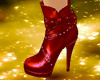 cnady apple red boots